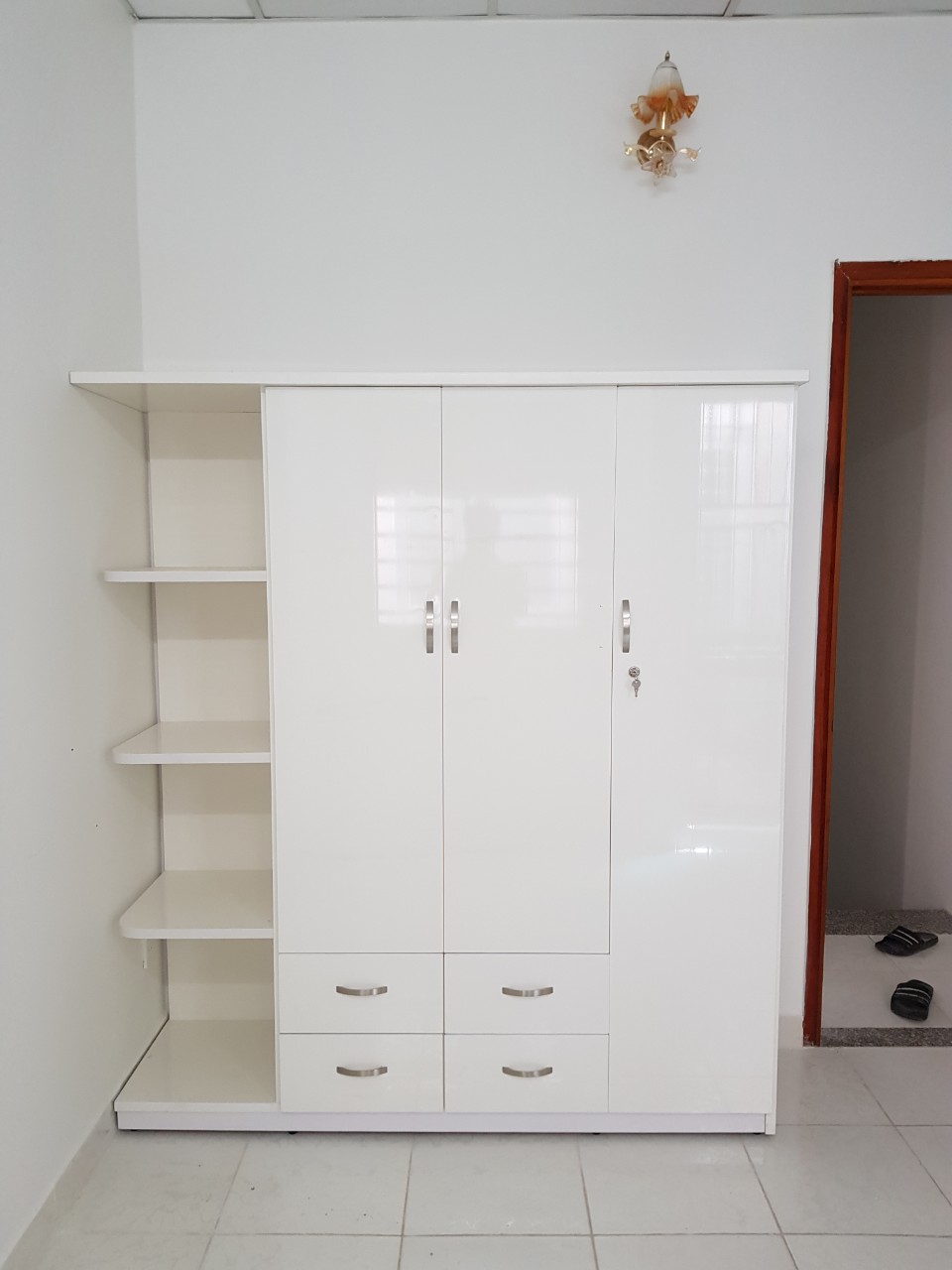 Sản xuất tủ quần áo nhựa giả gỗ tại Bình Dương 03