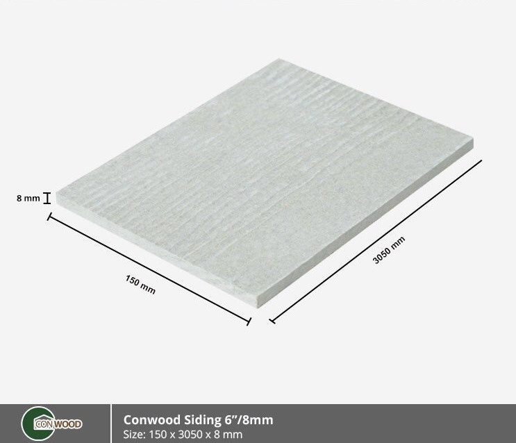 Cemboard vân gỗ ốp tường trần ngoài trời