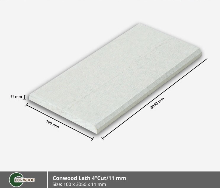 Cemboard vân gỗ ốp tường trần ngoài trời