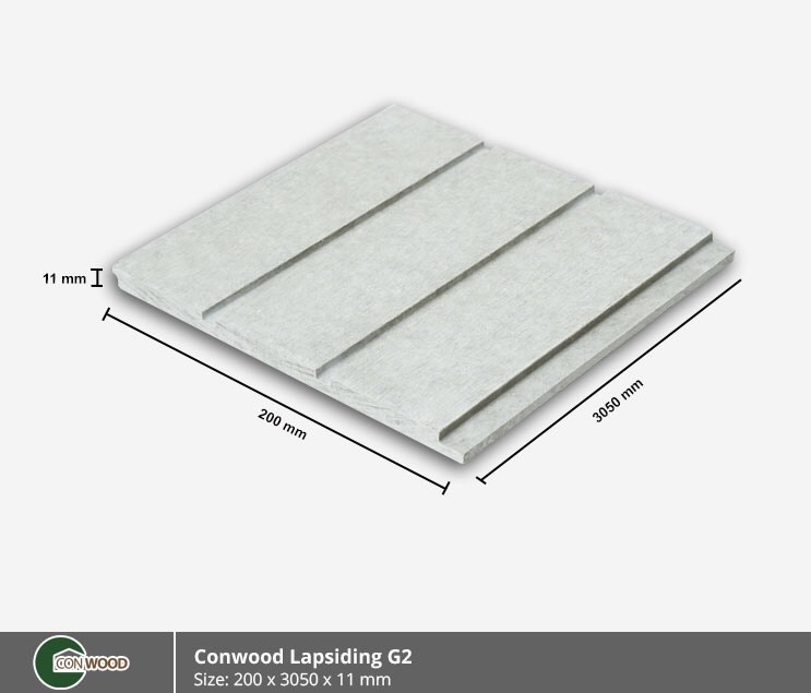 Cemboard vân gỗ ốp tường trần ngoài trời