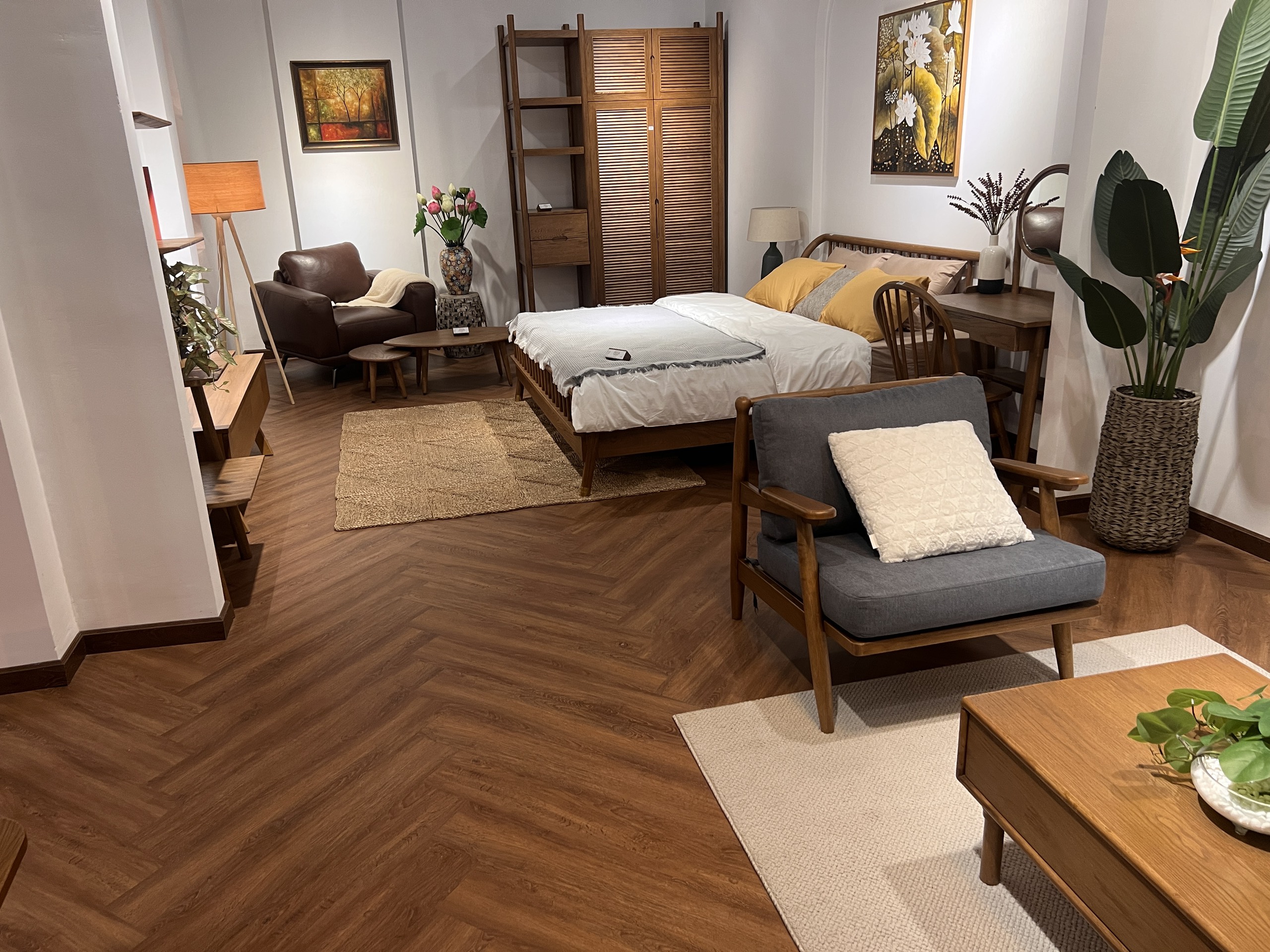 Sàn nhựa giả gỗ Bình Dương